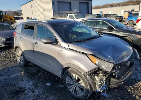 2014 Kia Sportage Ex from USA, damaged, VIN KNDPCCAC3E7603393